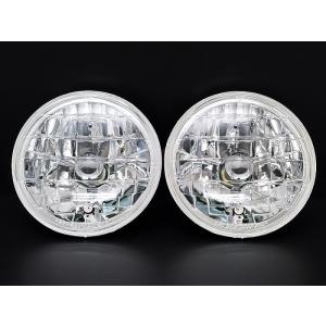 ヘッドライト ２灯 丸型(左/右セット)サファリ Ｙ６０/チエリー Ｘ１/ダットサントラック Ｄ２１...