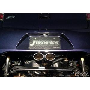 Jworks Ngeneration EllipseW マフラー 【ダイハツ ミライース [LA300