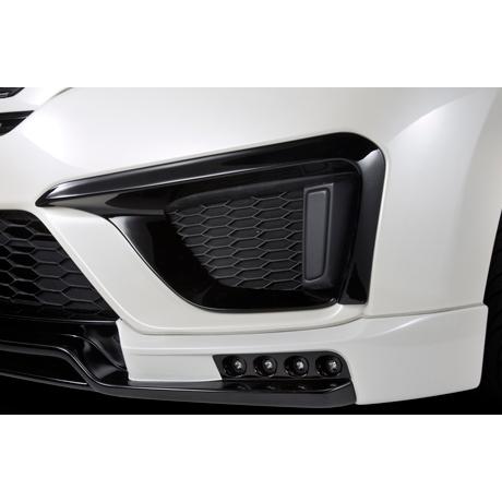 シルクブレイズ フロントバンパーダクトカバー(未塗装)フィット GK3/4/5/6・GP5/6