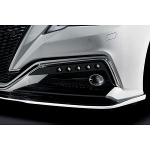 シルクブレイズ Cronus LEDフロントバンパーダクトカバー(未塗装)220系 クラウン/ハイブ...