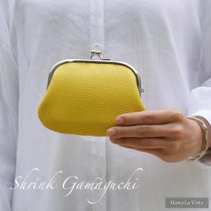 がま口 財布 レディース 本革 シュリンク 日...の詳細画像3