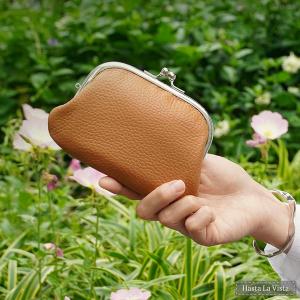 がま口 財布 レディース 本革 シュリンク 日...の詳細画像5