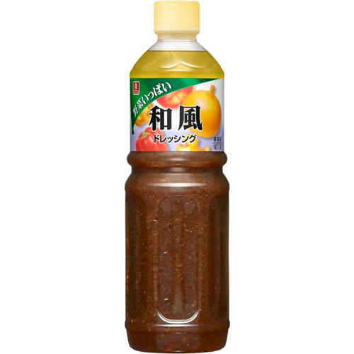リケン　野菜いっぱいドレッシング 和風　1Ｌ×6本