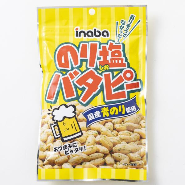 稲葉ピーナッツ　のり塩バタピー　80g×12個