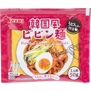 YOUKI （ユウキ食品） うどんで作る 韓国ビビン麺 （アルミパック） 50g×60個の商品画像