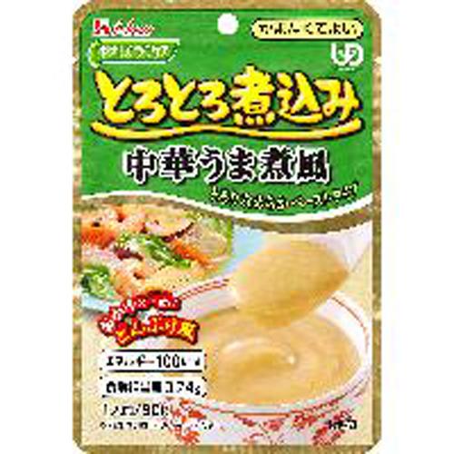 ハウス食品　やさしくラクケア　８０ｇ　とろとろ煮込み　中華うま煮風　８０ｇ×40個