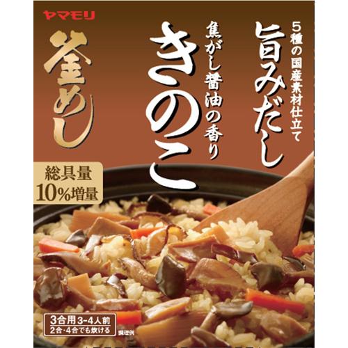 ヤマモリ　焦がし醤油の香りきのこ釜めしの素　195g×30個