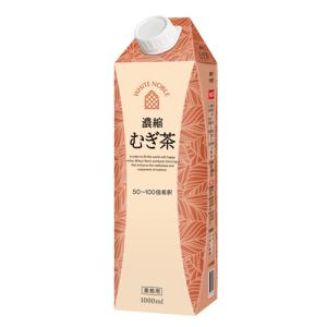 三井農林 送料無料 WN 濃縮むぎ茶 1L1000ml×2ケース/12本 : リカーBOSS