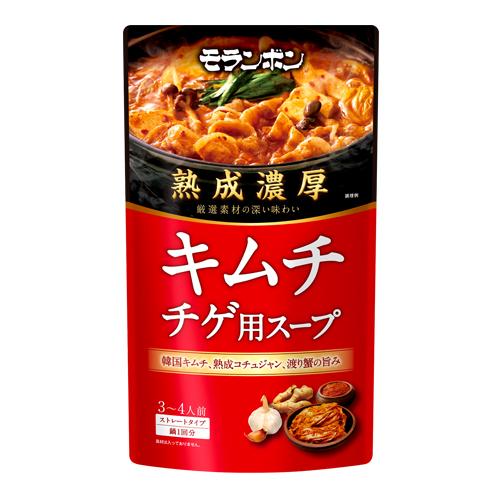 モランボン　熟成濃厚キムチチゲ用スープ　　750g×10袋