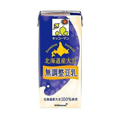 キッコーマン　北海道産大豆 無調整豆乳　1L×6本
