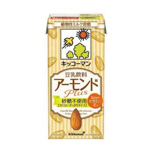 キッコーマン 豆乳飲料 アーモンドPlus 砂糖不使用 ( 1L*6本入