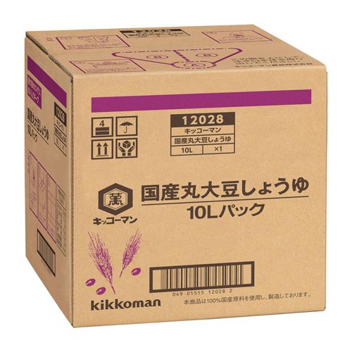 キッコーマン　国産丸大豆しょうゆ　１０Ｌ×1個