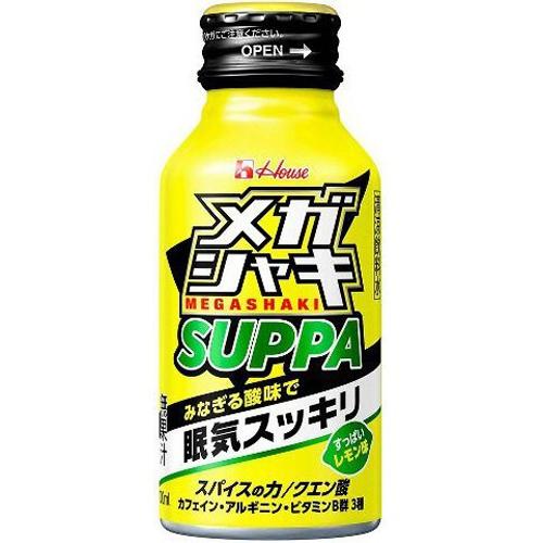 ハウス食品　メガシャキ　ＳＵＰＰＡ　１００ｍｌ　ボトル缶　100ml×30個