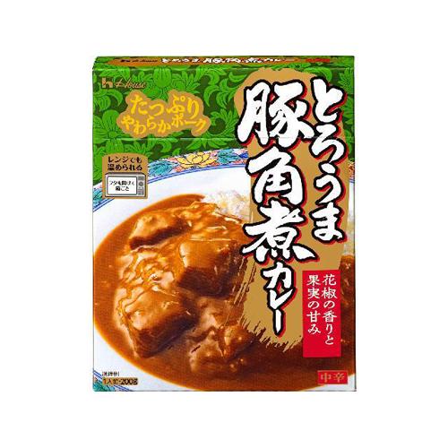 ハウス食品　とろうま豚角煮カレー＜中辛＞　２００ｇ　5×6×2個　合計60個　
