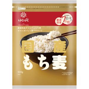 はくばく　国産もち麦　500ｇ　500ｇ×6個