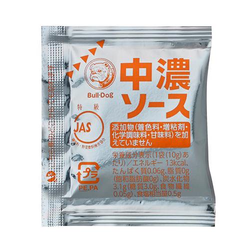 ブルドックソース　中濃ソースアルミ小袋　10g×1000個