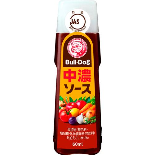 ブルドックソース　中濃ソース　60ｍｌ×80個