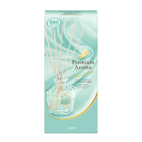 エステー お部屋の消臭力 Premium Aroma Stick 本体 エターナルギフト 50mL×...