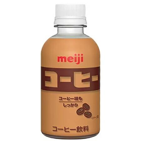 【2ケース】明治　コーヒー 220ml　ペット　24本×2箱　合計48本