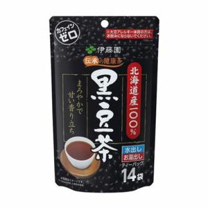 伊藤園（ITO EN） 伝承の健康茶 北海道産100%黒豆茶ティーバッグ 14袋