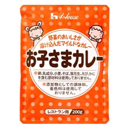 ハウス食品　業務用　お子さまカレー　200g×30個