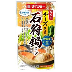 ダイショー 北海道ぎょれん監修 鮮魚亭チーズ仕立て石狩鍋 750g×10袋
