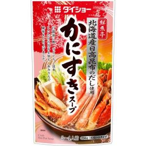 ダイショー　鮮魚亭　かにすきスープ　750ｇ×10袋