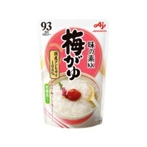 【2ケース】味の素　梅がゆ　250ｇ　9袋×6箱　合計54袋入　93キロカロリー　国産精米