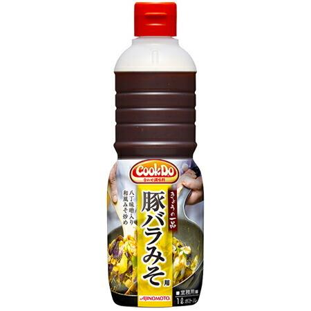 AJINOMOTO　味の素　ＣｏｏｋＤｏ豚バラみそ用　1L×6本