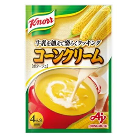 味の素　「クノール　スープ」コーンクリーム　65.2g×80袋