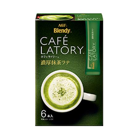 味の素AGF　「ブレンディカフェラトリー」　スティック　濃厚抹茶ラテ　6本×24箱