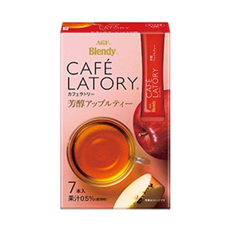 味の素AGF　「ブレンディカフェラトリー」　スティック　芳醇アップルティー　7本×24箱個