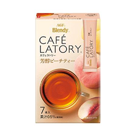 味の素AGF　「ブレンディカフェラトリー」　スティック　芳醇ピーチティー　7本×24箱個