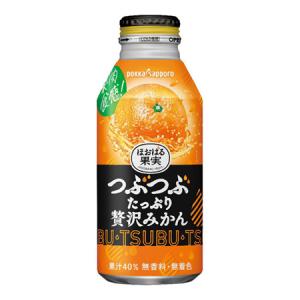 専用❤みかん❤超贅沢プレミアム★極暖Wボア⭐特大ブランケット♥ pokka sapporo ポッカサッポロ つぶたっぷり贅沢みかん400ml（24本入