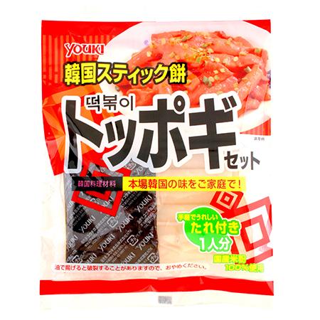 YOUKI（ユウキ食品）　トッポギセット／国産 140g×30個