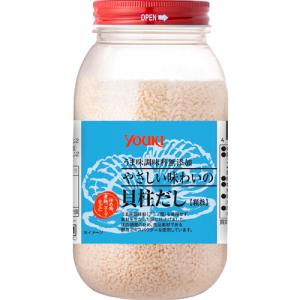 YOUKI（ユウキ食品）　　やさしい味わいの貝柱だし 400g×12個
