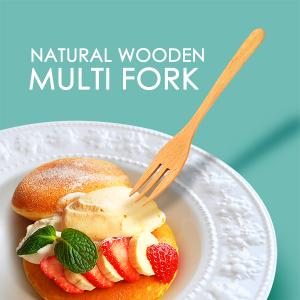 木製フォーク 16.5cm おしゃれ フォーク 木 カラトリー