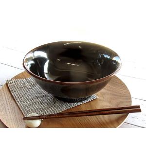 柚子天目 黒いラーメン丼 1350cc アウト...の詳細画像1
