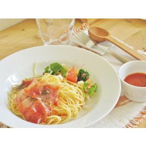 底広 リム パスタ皿 23.3cm 白い食器 日本製 アウトレット 陶器 洋食器 パスタボウル カレ...