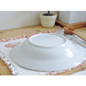 底広 リム パスタ皿 23.3cm 白い食器 ...の詳細画像4