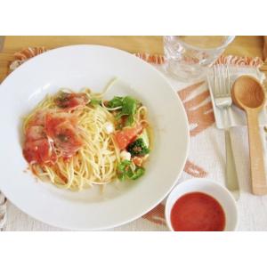 底広 リム パスタ皿 23.3cm 白い食器 ...の詳細画像5