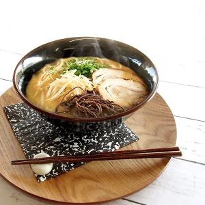 逆富士形 天目 黒いラーメン丼 935cc アウトレット