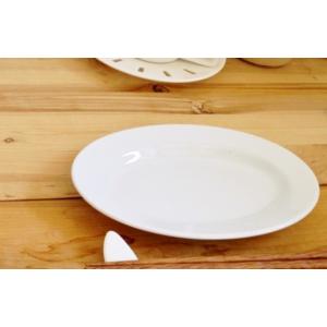 洋食器 オーバルリムプレート 20.5cm 中...の詳細画像1