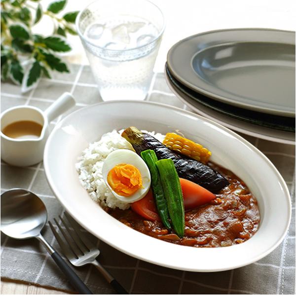 スゴイ カレー皿 3色から選べます カレー専用 軽い スロープ カレー皿 27.9cm 食べやすい ...