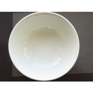 白い食器 高台ラーメン丼 1225cc アウト...の詳細画像2
