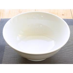 白い食器 高台ラーメン丼 1225cc アウト...の詳細画像5
