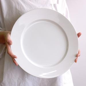洋食器 ジャンボカレー皿 29cm 大皿 日本製 カネスズ kanesuzu 白い