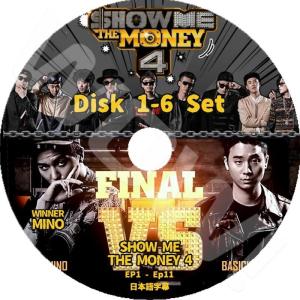 K-POP DVD WINNER SHOW ME THE MONEY4 6枚SET -EP1-EP11- 完 日本語字幕あり WINNER ウィナー  WINNER DVD｜k-sarang