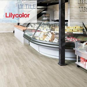 【ケース売】リリカラ LYタイル 山桜 150×914.4×2.5mm 24枚入 LYT84033 LYT84034 LYT84035 フロアタイル｜DONGURAMI建材