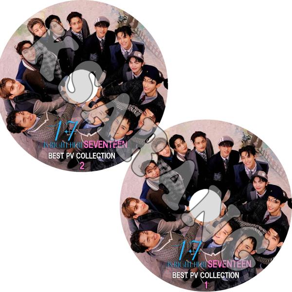 K-POP DVD Seventeen 2024 BEST PV COLLECTION 2枚SET-...